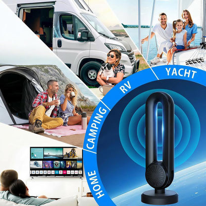 High-Performance Indoor TV Antenna for Smart TVs - Easy Installation, Strong Magnetic Base, Long Range Reception for Local Channels