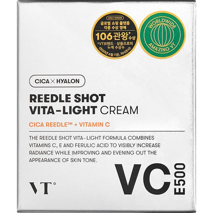 VT Cosmetics Reedle Shot Vita-Light Brightening Face Cream 50 ml