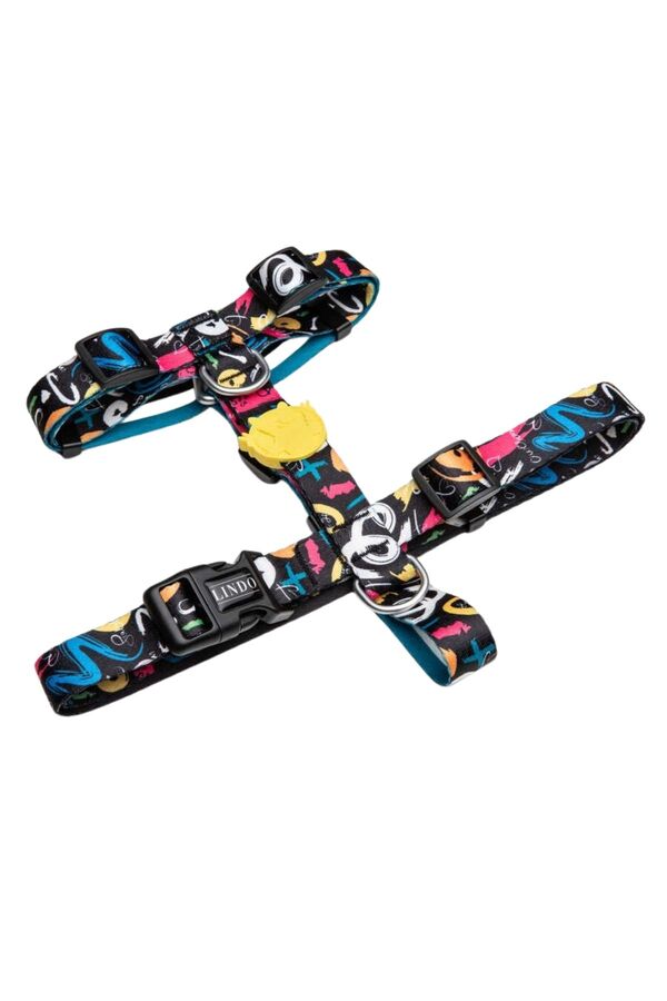 Lindo Enjoy H-Type Dog Harness Ergonomic Walking Gear Medium