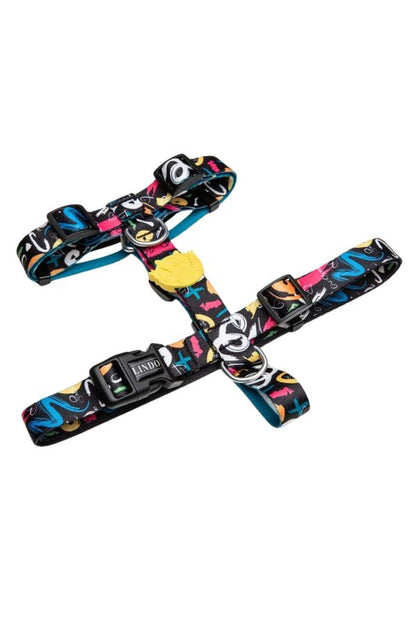 Lindo Enjoy H-Type Dog Harness Ergonomic Walking Gear Medium