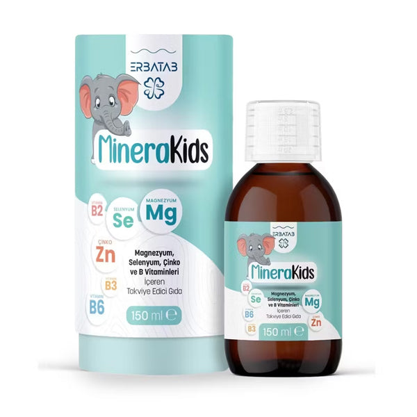 Erbatab Minera Kids Liquid Multivitamin for Daily Support 150 ml
