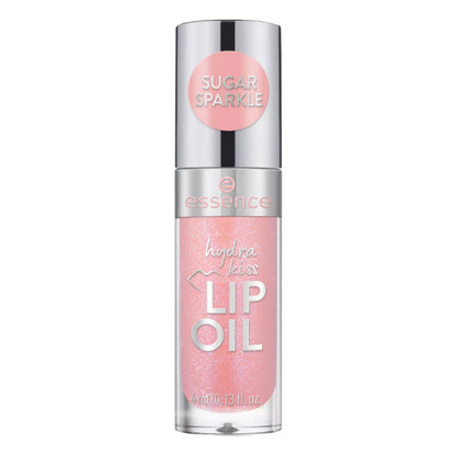 Essence Hydra Kiss Lip Oil 10 Sugar Parkle High-Shine Finish 4 ml