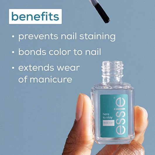 Essie - Here To Stay Base Coat .5oz