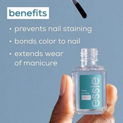 Essie - Here To Stay Base Coat .5oz