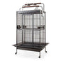 Eurogold Large Parrot Cage with Rolling Stand 91x66x172 cm