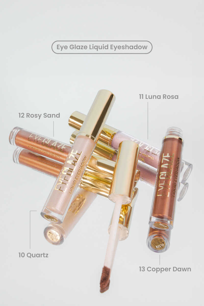 Golden Rose Eye Glaze Liquid Eyeshadow 13 Copper Dawn Copper Liquid Eyeshadow