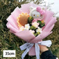 Hello Kitty Cartoon Plush Bouquet Anime Rose Flowers Doll Home Wedding Decoration Christmas Valentine'S Day Gift