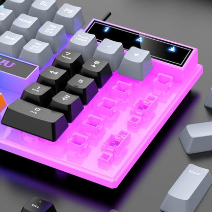 Ultimate 3-in-1 Gaming Bundle: RGB Keyboard, Precision Wired Mouse & Noise Cancelling Headset for Xbox, PS4, PS5 & PC