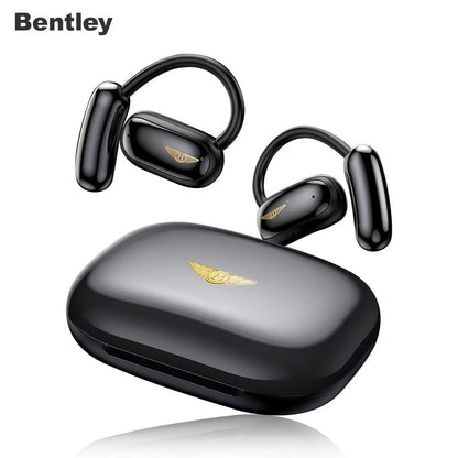 Bentley Bluetooth 6.0 Headphones Open-Ear Waterproof Wireless Hi-Fi Audio with Noise Cancellation & Sporty Design Ideal for Office Sports Study and Audio Calls Gift Box Packaging