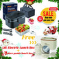Electric Lunch Box Food Heater 80W，12V/24V/110V Self Heating Lunchboxfor Work/Car/Truck with Insulated Bag，1.5/1.8L,Dealsforyoudays
