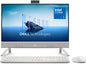 Dell 24 All-In-One Desktop Ec24250-23.8-Inch FHD Display, Intel Core 3 Processor 100U, Intel Graphics, 8GB DDR5 RAM, 512GB SSD, Windows 11 Home, Onsite Service+6 Months Retail Migrate - White