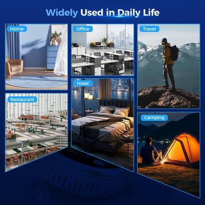 5-In-1 with High-Definition Display Monitor Household Sensor Plug and Play for House RV Apartment