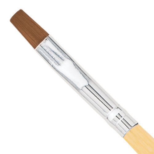 AmericaNails - Faux Kolinsky | Square Gel Brush