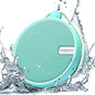 INSMY C12 IPX7 Waterproof Shower Bluetooth Speaker, Portable Small Speaker, Speakers Bluetooth Wireless Loud Clear Sound Support TF Card Suction Cup for Kayak Canoe Beach Gift (Black)