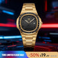 Brand Counter Authentic Premium Boutique Luxury Square Wristwatch – Rainbow Crystal Accents | High‑End Men’S Timepiece with Diamond Mirror Finish | Versatile Casual & Business Look | Ideal Gift for Him | Stylish Wristwatch with Date Function