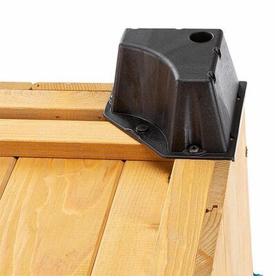 Ferplast Baita 80 Wooden Dog Kennel Weatherproof 69x102x68 cm