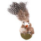 Flamingo Cat Natura Delight Electronic Rolling Feather Toy