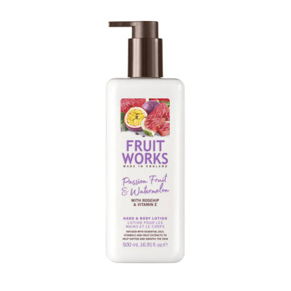 Fruit Works Passion Fruit & Watermelon Body Lotion 500ml