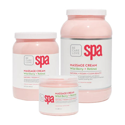 BCL Spa - Wild Berry + Retinol - Massage Cream