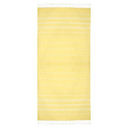 Eklips Pestemal Yellow Cotton Bath & Beach Towel