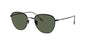 Giorgio Armani Round Metal Sunglasses with Green Lenses 51mm