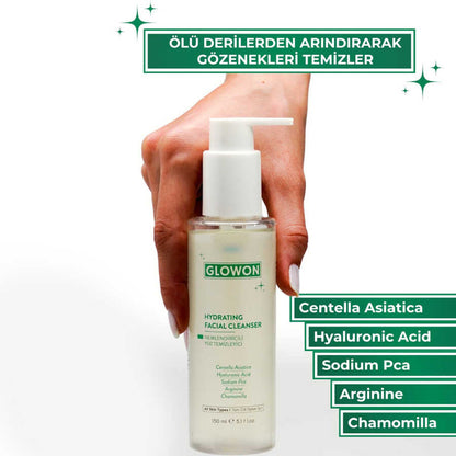 Glowon Hydrating Facial Cleanser & Makeup Remover 150 ml