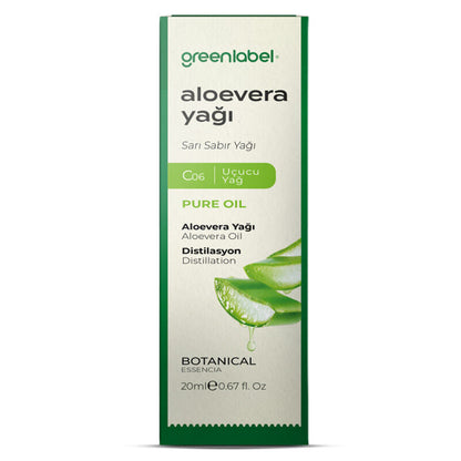 Greenlabel Aloe Vera Oil Hydrating Skin & Hair Care 20 ml
