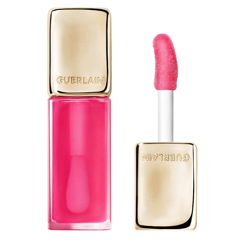 Guerlain KissKiss Bee Glow Oil 458 Pop Rose Nourishing Lip Oil