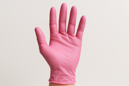Shamrock Pink Latex Gloves | 100pc Box