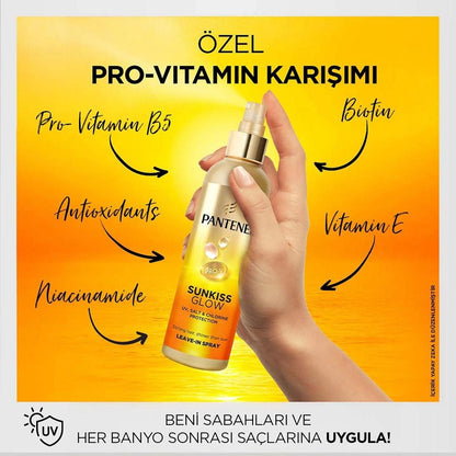 Pantene Pro-V Sunkiss Glow Sun Protection Hair Spray 200 ml
