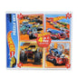 Hot Wheels 4-in-1 Puzzle Set for Kids 4-Pack
