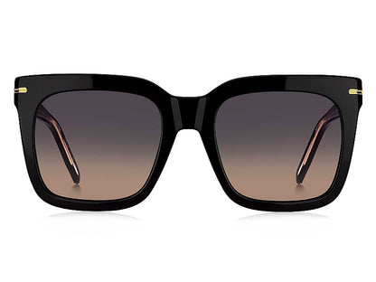 Hugo Boss 1656/S Women's Designer Sunglasses Black 54mm