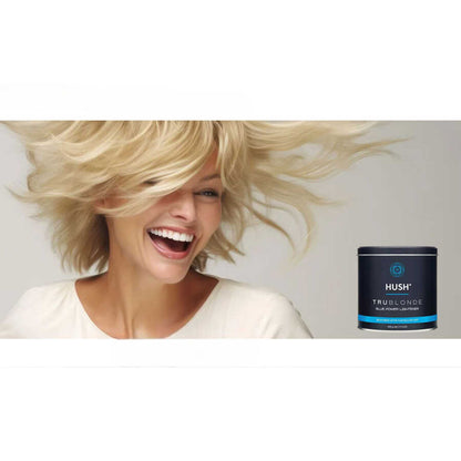 Hush Trublonde Blue Lightener Powder 500g - Lifts Up to 9 Levels
