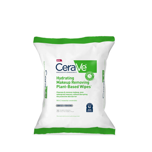 CeraVe Hydrating Makeup Removing Wipes (25 Count)