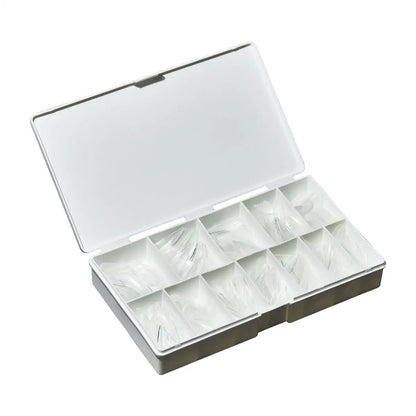 IBD - Full Cover Soft Gel Tips - Long Stiletto 504pc (Pre-Etched)