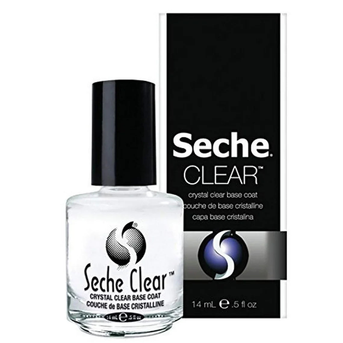 Seche - Clear - Crystal Clear Base Coat  .5oz