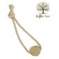 Imac Coffee Wood Dog Chew Toy with Rope 35 cm