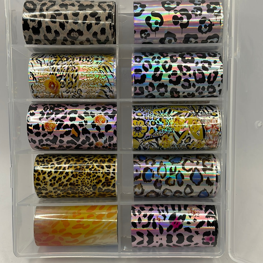 Queen - Animal Print Assorted Nail Foil - Foils15