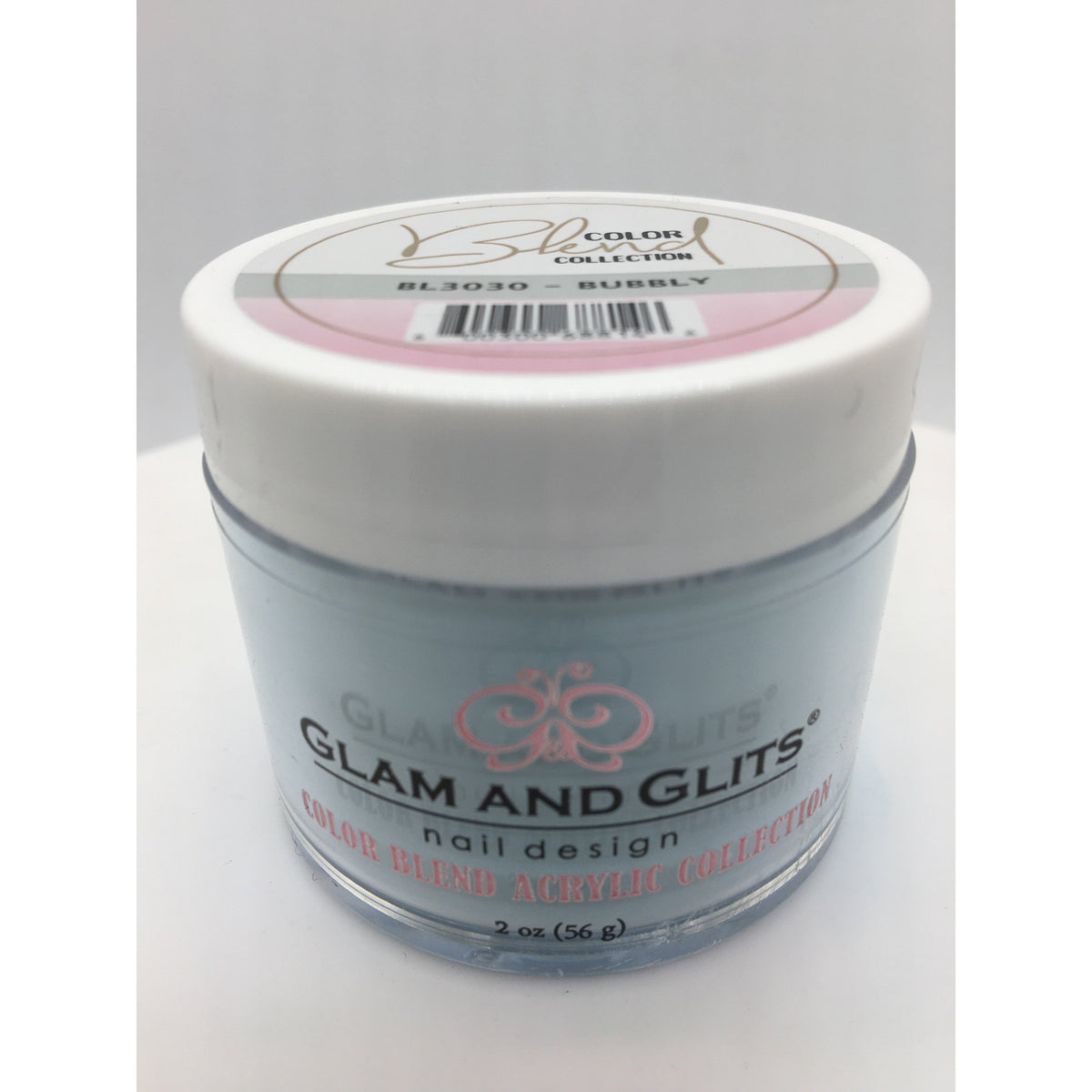 Glam And Glits - Color Blend Acrylic Powder - BL3030 Bubbly 2oz
