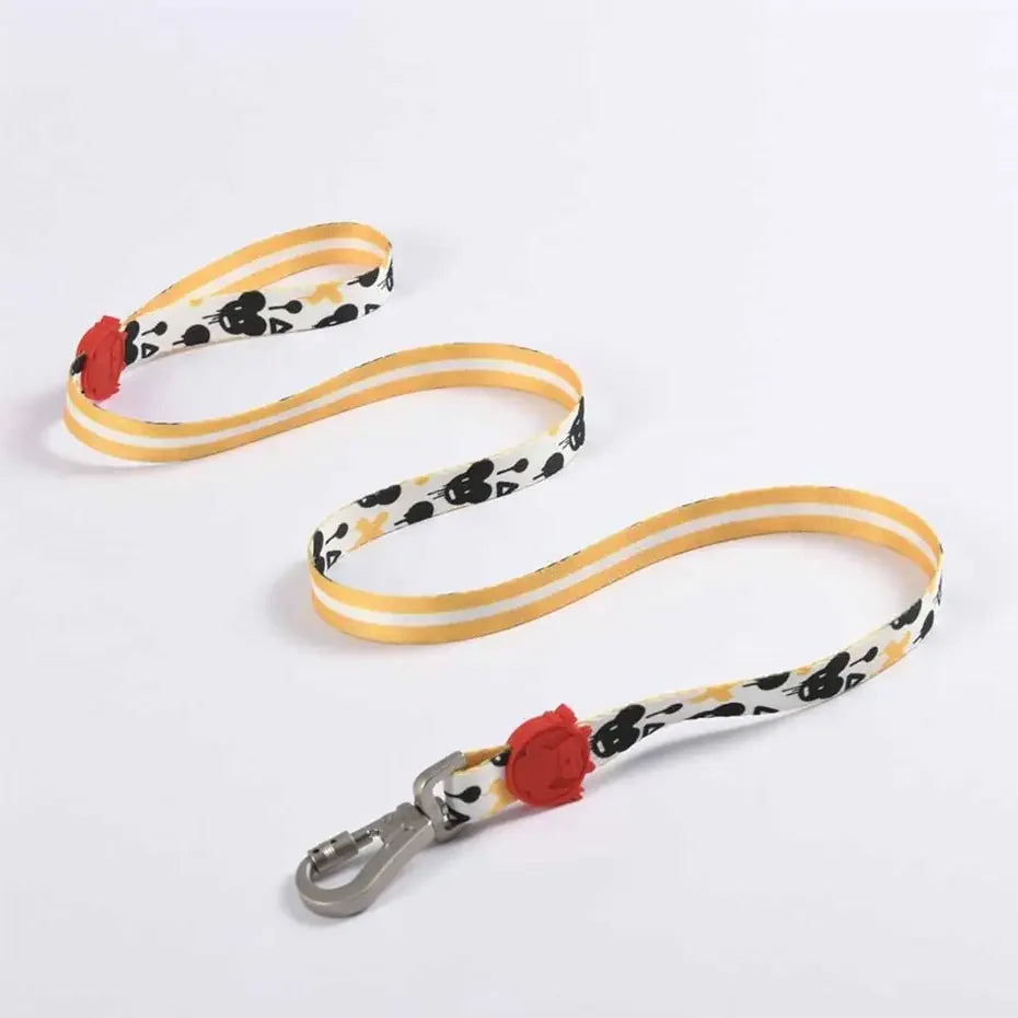 Lindo Bad Mouse Dog Leash Large Durable Patterned Lead 120cm