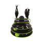 M-Pets Castle Play Tower Interactive Cat Toy Black & Green