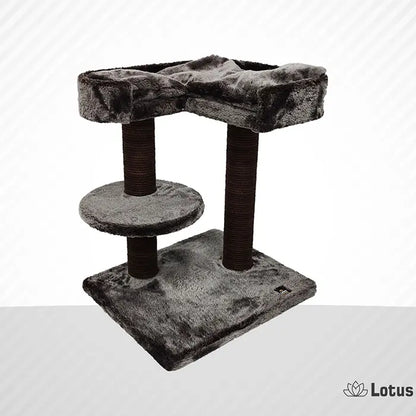 Lotus Pet Design Padua Brown Cat Scratcher Post
