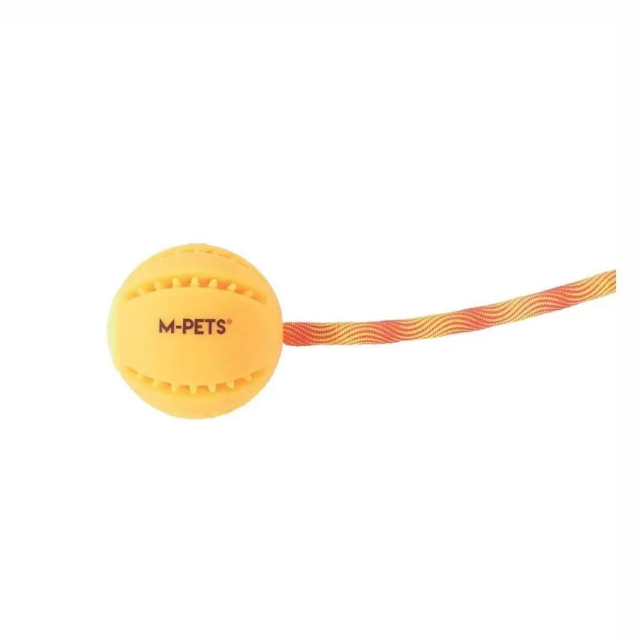 M-Pets Flash LED Light-Up Ball Dog Toy Orange