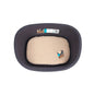 M-Pets Java Plastic Dog Bed with Cushion Medium