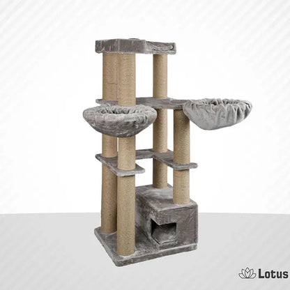 Lotus Pet Design Luxembourg Grey Cat Scratcher Post