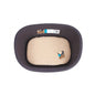 M-Pets Java Plastic Dog Bed with Cushion Small