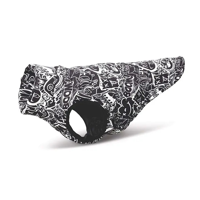 M-Pets Urbanstyle Winter Dog Jacket Black & White XXSmall