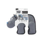 M-Pets Mega Hippo Dog Toy Durable Squeaky Play Companion