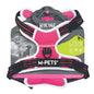 M-Pets Hiking Reflective Soft Dog Harness Pink Small