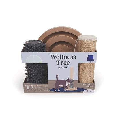 M-Pets Wellness Juniper Brown Cat Scratcher for Furniture Protection
